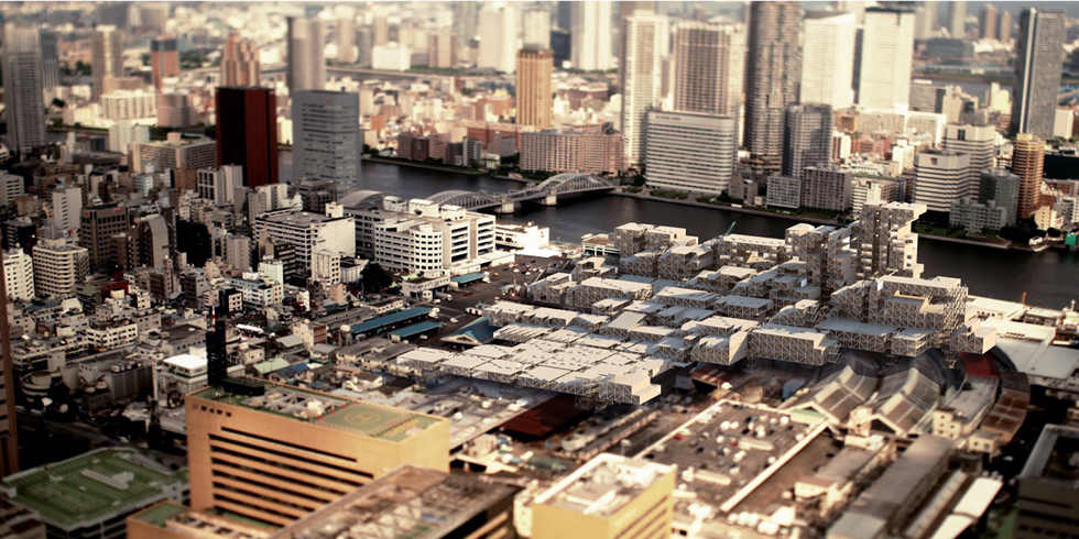 Tsukiji Subdivision GSAPP Shigematsu Japan Tokyo AMO OMA