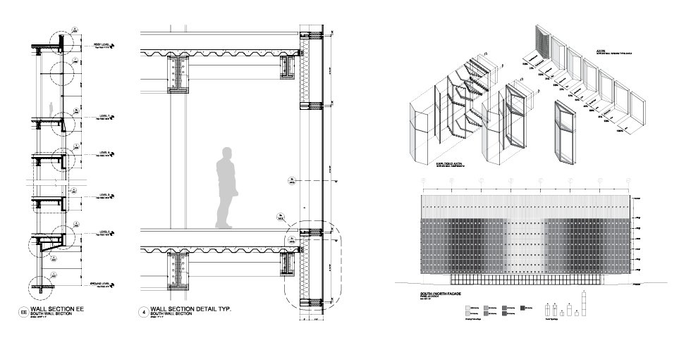 model T industrial light fabrication facility design architecture gantry crane loft office commercial technology strcture