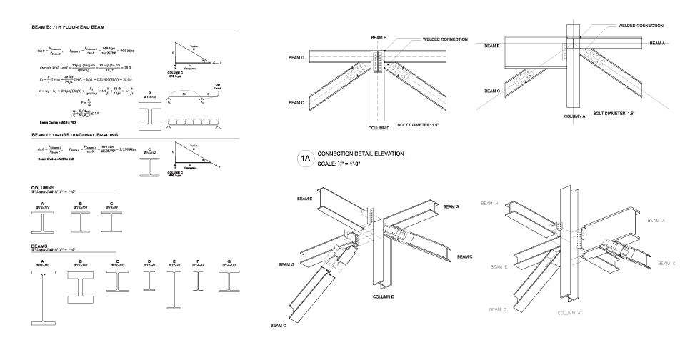 model T industrial light fabrication facility design architecture gantry crane loft office commercial technology strcture